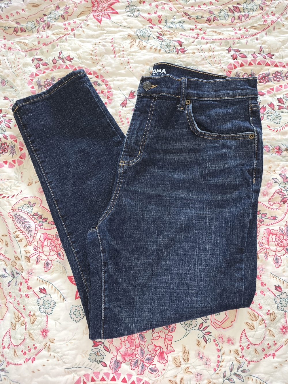 Sonoma Dark Blue Women's Boyfriend Jeans